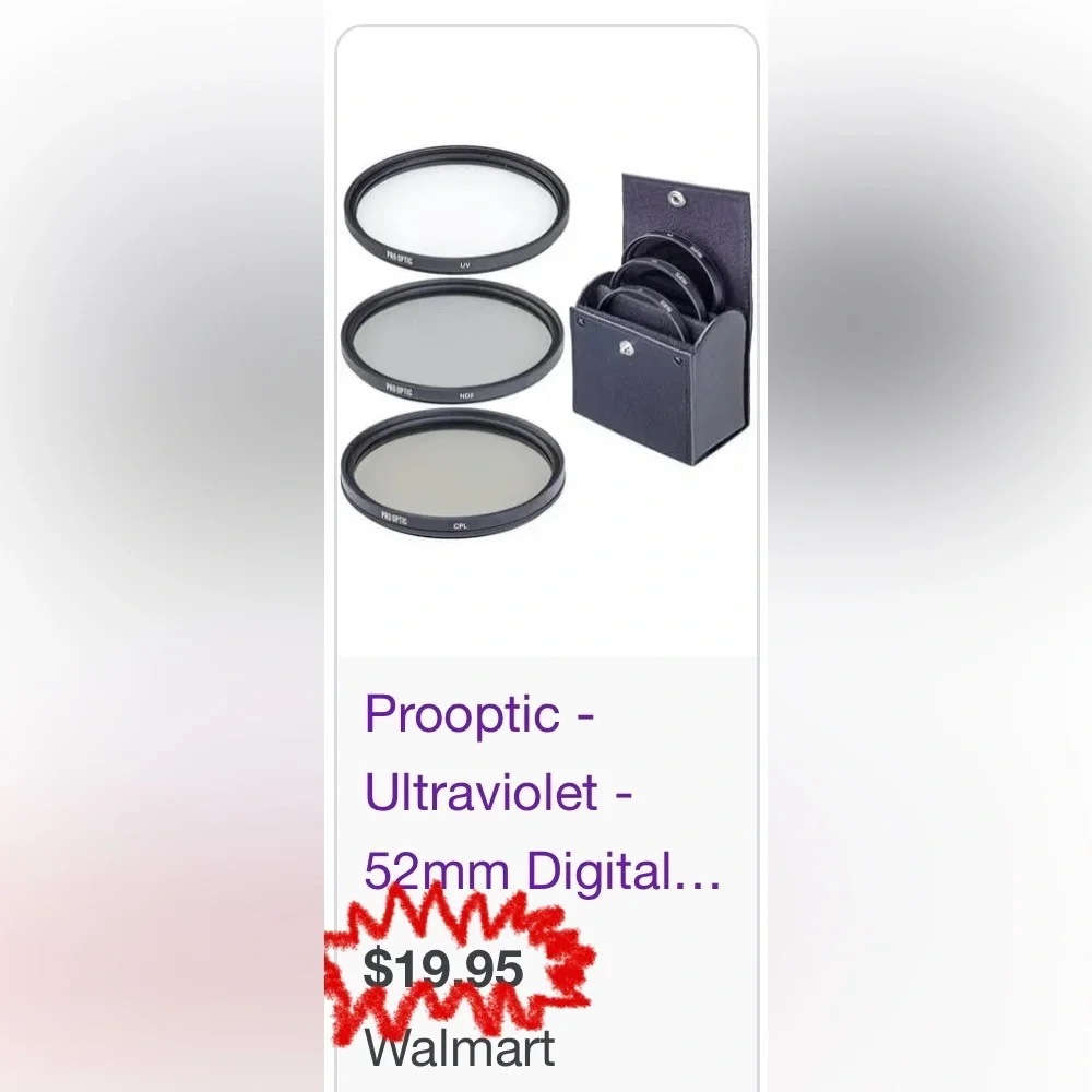 ProOptic 52mm Digital Essentials Filter Kit